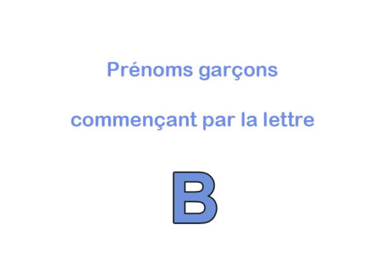 100 Prénoms De Garçons Commençant Par La Lettre B - Bola Little Panda